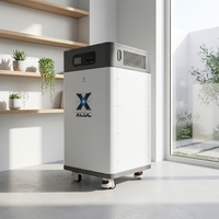 Station d'alimentation portable tout-en-un modulaire et empilable IP65 48V, batterie au lithium LiFePO4 pour stockage d'énergie solaire hybride 10-20 kW