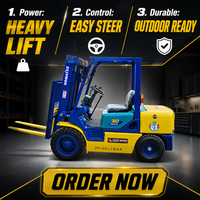 Chariot élévateur Komatsu 3T d'occasion pour la manutention industrielle, centre de distribution, achat en gros, revendeur