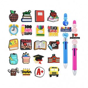 Abalorios para bolígrafos - Accesorios DIY divertidos y bonitos con temática escolar para regalos promocionales - Product Image 1