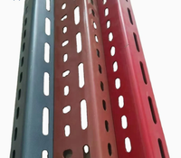 Barre d'angle perforée 41*41mm, acier en L pré-percé pour supports de tuyaux industriels