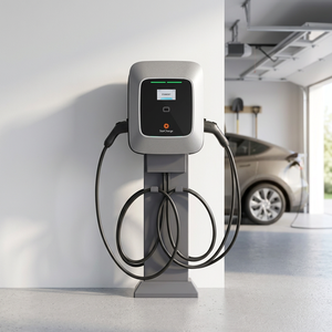 Starcharge Saturn IP55 IK10 44kW Chargeur AC double phase OCPP 16J certifié MID de haute précision pour station de recharge de véhicule électrique sur site - Product Image 2
