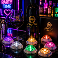 Longstargift Vente en gros de présentoirs lumineux pour boissons, promotion de boîte de nuit, service de bouteilles, lumière LED pour bouteille en ABS