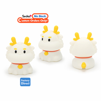 Personnalisable Petite Lampe LED Rechargeable Silicone Veilleuse Jouets Capteur Timing Bébé Pat Nouveauté Cadeaux