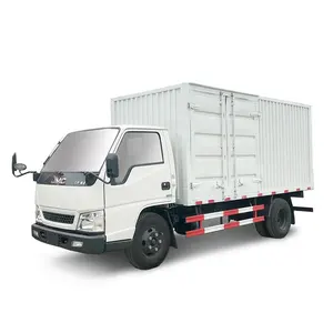 Hot seller Japanese engine JMC 4x2 LHD RHD 5tons 8tons van truck Box truck for transportation goods cargo