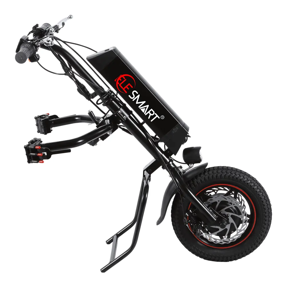 Elesmart 12 "vorderrad hub motor 36v 350w elektrische rollstuhl handcycle mit import zell batterie