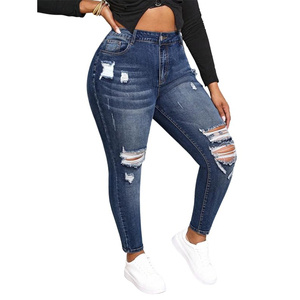 <span class=keywords><strong>Jeans</strong></span> Femininos no Atacado <span class=keywords><strong>Jeans</strong></span> Femininos de Tamanho Grande Calças <span class=keywords><strong>Jeans</strong></span> para Mulheres Plus Size - Product Image 1