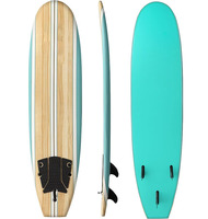 Planche de surf longue en EPS en gros, longboard en époxy pour le surf avec ailerons de planche de surf
