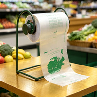 Fabrieksgemaakte verpakkingen voor verse groenten, transparante plastic fruitzakken op rol, folie verpakkingen, plastic zakken op rol
