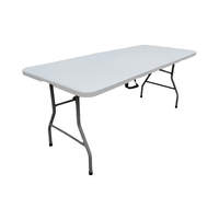 Tables d'Événement Rectangulaires en Plastique pour Restaurants, Salles à Manger et Hôtels (Vente en Gros)