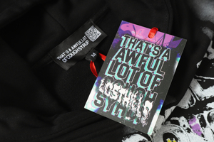 Sudaderas Casuales Holgadas de Alta Calidad, 100% Algodón Grueso, Marca THAT'S A AWFUL LOT OF COUPH SYRUP, Estilo Urbano para Hombre - Product Image 6