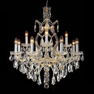 โคมระย้าคริสตัลสไตล์โบฮีเมียนโคมไฟระย้าและโคมไฟระย้าที่หรูหรา - Product Image 1