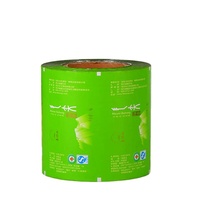 Emballage d'étanchéité Feuille d'aluminium Rouleaux de plastique de qualité alimentaire Rouleau de film Opp Transparent Stock Snack Scrap Pochette d'emballage Sachet Sac