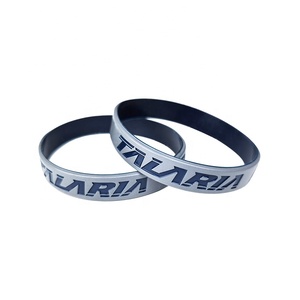 Bracelet en silicone personnalisé d'impression double face promotionnelle à bas prix - Product Image 1