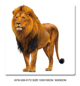 Hiện Đại Sư Tử Hình Ảnh Trên Vải Pha Lê Bức Tranh In Tường Nghệ Thuật Cho Trang Trí Nội Thất Hỗ Trợ Cơ Sở Giấy Cho Phòng Khách - Product Image 2