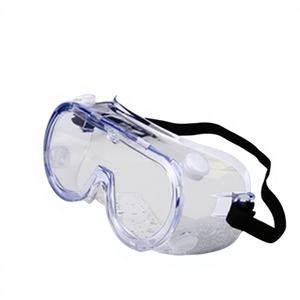 Lunettes de sécurité résistantes aux produits chimiques 3M 1621AF, conformes à la norme ANSI Z78, monture en vinyle, valve de ventilation indirecte, sangle réglable, protection intégrée - Product Image 1