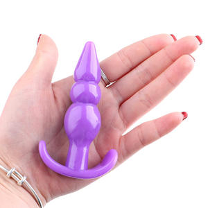 Small <strong>Water</strong> Beads Anal Plug Couple's Fun Pleasure Anal Expansion Device for Outdoor Wear - Product Image 1