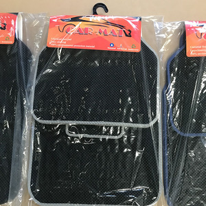 ARTES - Juego Completo de Alfombrillas de PVC para Auto, Resistentes al Agua, de 6.5mm de Grosor, con Formas y Patrones Personalizables, para Todo Tipo de Vehículo, Suministro Directo de Fábrica - Product Image 1