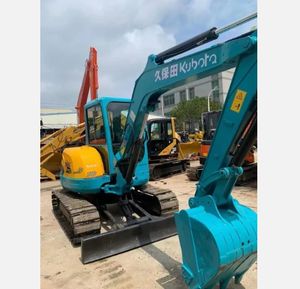 Excavatrice d'occasion haute performance Digger Kubota KX 55 d'origine sur chenilles avec une grande qualité en vente - Product Image 4