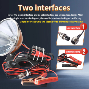 Faro de xenón de 12V, foco remoto de patrulla de Pesca Marina para exteriores superbrillante, fuente de alimentación externa - Product Image 4