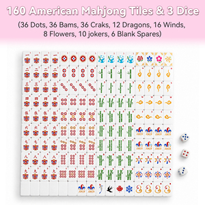 Set di Tessere Mahjong Mini Stampate in 3D a Quattro Colori, Gioco da Tavolo Portatile, Ornamento per Gioco da Tavolo Familiare, per Feste al Chiuso e Decorazione Domestica - Product Image 6