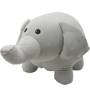 A forma di animale cuscino elefante 2 in 1 collo cuscino con schiuma pallet