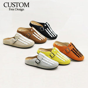 Baskets pour hommes transfrontalières, grande taille, à bout en forme d'os, style sandales, à enfiler, à tige basse, type mules - Product Image 2