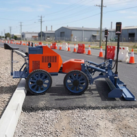 Machine de nivellement et de nivellement laser pour béton, tractable, 30 CV |   Système de nivellement de sols industriels