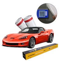 Film de protection de peinture pour voiture PET, film de protection de peinture changeant de couleur, anti-rayures, auto-réparateur, finition brillante, protection UV/IR, film de protection de carrosserie, rouleau 5+
