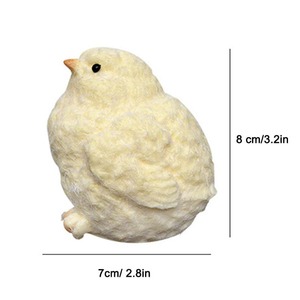 Mini Giocattolo Antistress Taba, Simpatico Giocattolo Squeezable in TPR per Bambini, Vendita Calda, <span class=keywords><strong>Pulcino</strong></span> di Pasqua Kawaii con Guscio Soffice, Fidget Mochi Chicken - Product Image 6