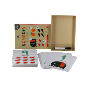 Benutzer definierte gedruckte holo graphische PVC-Karteikarten Kinderspiel spielkarten für die Familien erziehung Kinder papier kartenspiel - Product Image 3