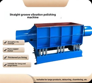 Slot-Type <strong>Stainless</strong> <strong>Steel</strong> <strong>Vibration</strong> Polishing Machine for Metal Stone Cleaning Parts 1.5kW Power 600kg Weight China Origin - Product Image 6