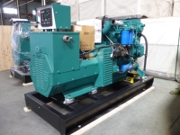 Groupe électrogène marin diesel 100KW 150KW 200KW à puissance électrique continue, moteur diesel marin à châssis ouvert avec ATS