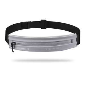 Ultra-Thin Waterproof Running <b>Belt</b> Reflective Strip Design Adjustable <b>Elastic</b> Waist Pack for Hiking Jogging - Product Image 4