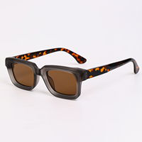 Lunettes de soleil carrées rétro S2610 pour hommes et femmes, lunettes de soleil tendance en PC, design de marque de luxe, lunettes populaires et abordables, Oculos De Sol