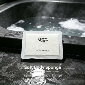 Esponja de Baño Comprimida Desechable con Jabón Incorporado para Hotel, Esponja Autoespumante para Viaje - Product Image 5