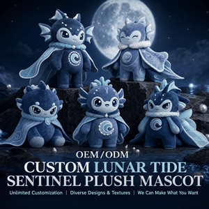 ตุ๊กตาสัตว์นุ่มนิ่ม Lunar Tide Sentinel ของเล่นตุ๊กตาสั่งทำพิเศษ ตุ๊กตาสัตว์นุ่มนิ่ม ของเล่นตุ๊กตาสั่งผลิต OEM ODM ผู้ผลิต รับทำโลโก้ ของขวัญส่งเสริมการขาย - Product Image 2