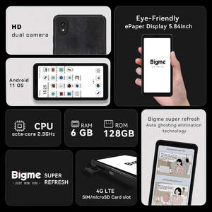 Bigme epaper hibreak 6G + 128GB Android 11 điện thoại thông minh 4G LTE 36 cấp độ ánh sáng phía trước USB-C 3300mAh pin 5 + 13MP máy ảnh Octa lõi - Product Image 2