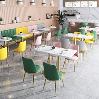 Chaise de salle à manger en cuir avec pieds en métal doré, chaise de maquillage, chaise de table avec dossier en PU, chaise de loisirs, chaise de café