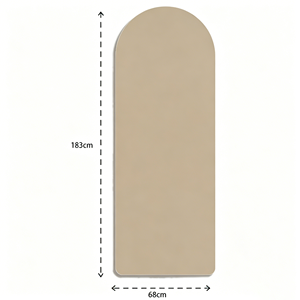 Tapete de Yoga Personalizado con Logotipo, Forma Ovalada Arqueada, Antideslizante, de Goma PU Ecológica, 5mm de Grosor, Plegable y Suave - Product Image 2