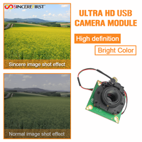 Caméras industrielles SincereFull SF0X334T1, module de caméra WDR Starlight MIPI, capteur CMOS IMX334 8MP, mini AI H.264, mise au point automatique, 30FPS
