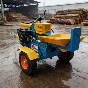 Fendeuse de bûches et caleuse de bois à essence 25T pour l'exploitation minière et le traitement du bois dur - Product Image 6