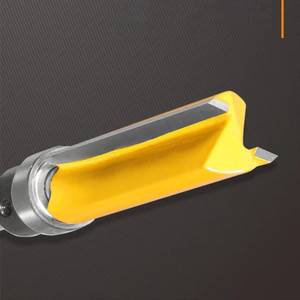 Broca de enrutador de corte de vástago de 8mm, plantilla de rodamiento inferior, cortador de fresado de <span class=keywords><strong>madera</strong></span>, <span class=keywords><strong>carpintero</strong></span>, 3 uds. - Product Image 4
