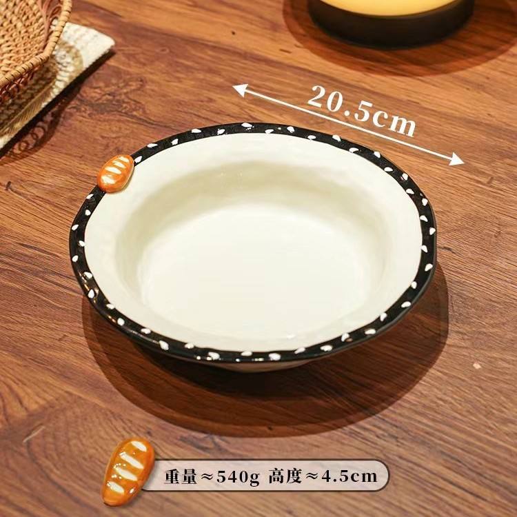 8.5-inch reverse mouth deep pan of bread (24 pieces per box)