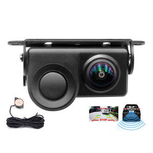 Cámara de Reversa Universal 2 en 1 para Auto con Sistema de Sensor de Estacionamiento, Monitor HD de Visión Trasera, Impermeable, para SUV, Camioneta, Furgoneta, Asistencia de Reversa - Product Image 1