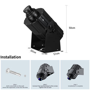 <span class=keywords><strong>Projecteur</strong></span> Gobo haute puissance 1000W, éclairage publicitaire pour logo, panneau <span class=keywords><strong>LED</strong></span>, lampe de projection murale, extérieur, ultra HD et lumineux - Product Image 3
