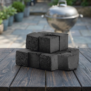 Briquettes de charbon de bois de noix de coco 100% naturelles pour barbecue, haute qualité, longue durée de combustion, 7000 calories, approvisionnement direct usine - Product Image 2