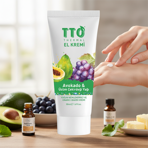 Crème pour les mains hydratante et nourrissante TTO, parfum avocat, extrait de Centella Asiatica, acide hyaluronique, vitamine E, beurre de karité - Product Image 2