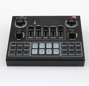 Carte son multifonctionnelle Live V9, volume intelligent réglable, mixeur audio M, carte son pour spectacle en direct, enregistrement sonore - Product Image 3