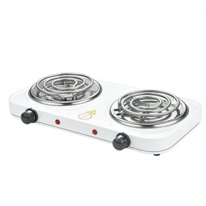 厂家价格110v 220v可调温度热板2000w电动台面双燃烧器电炉 - Product Image 1