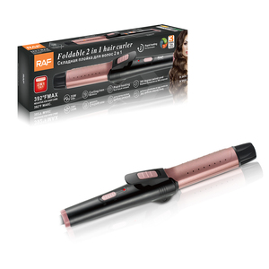 Plancha Multifunción 2 en 1 RAF con 7 Niveles de Temperatura, Revestimiento Cerámico y Operación con un Solo Toque, Rizador y Plancha de Pelo 2 en 1 - Product Image 1